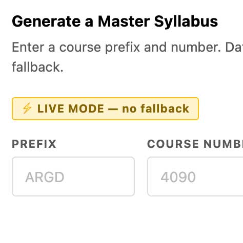Automatic Syllabus Generator “COMPGEN”